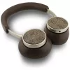 Guess Bluetooth 4G Classic Logo langattomat on-ear-kuulokkeet - ruskea