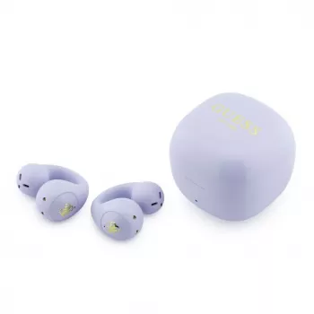 Guess Mini Classic Open-Ear langattomat kuulokkeet lila