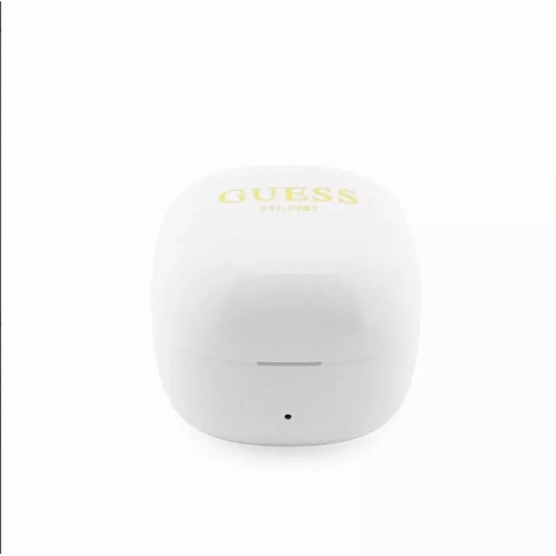 GUESS Mini Classic Open-Ear True Wireless -nappikuulokkeet - valkoinen
