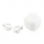 GUESS Mini Classic Open-Ear True Wireless -nappikuulokkeet - valkoinen
