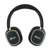 Guess Bluetooth over-ear-kuulokkeet ENC Rectangle Metal Script musta