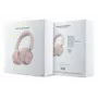 Guess Bluetooth over-ear-kuulokkeet ENC Rectangle Metal Script pinkki