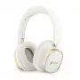 Guess Bluetooth ENC Rectangle Metal Script over-ear-kuulokkeet valkoinen