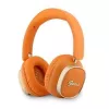 Guess Bluetooth on-ear-kuulokkeet Rectangle Metal Script oranssi