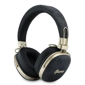 Guess over-ear Bluetooth -kuulokkeet ENC:llä, Metal 4G Script Logo, musta
