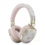 Guess over-ear Bluetooth -kuulokkeet ENC Metal 4G Script Logo pinkki