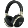 Guess over-ear Bluetooth -kuulokkeet ENC:llä, metalligrainattu kolmiologo, musta