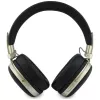 Guess over-ear Bluetooth -kuulokkeet ENC:llä, metalligrainattu kolmiologo, musta
