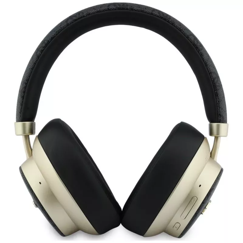 Guess GUE005456 over-ear Bluetooth -kuulokkeet ENC:llä, 4G Gold Script Metal, musta