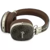 Guess GUE005462 over-ear Bluetooth -kuulokkeet ENC:llä, metallimuotoilu, 4G Script Logo, ruskea