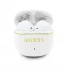 GUESS Glossy Gold Line Classic TWS -nappikuulokkeet valkoinen