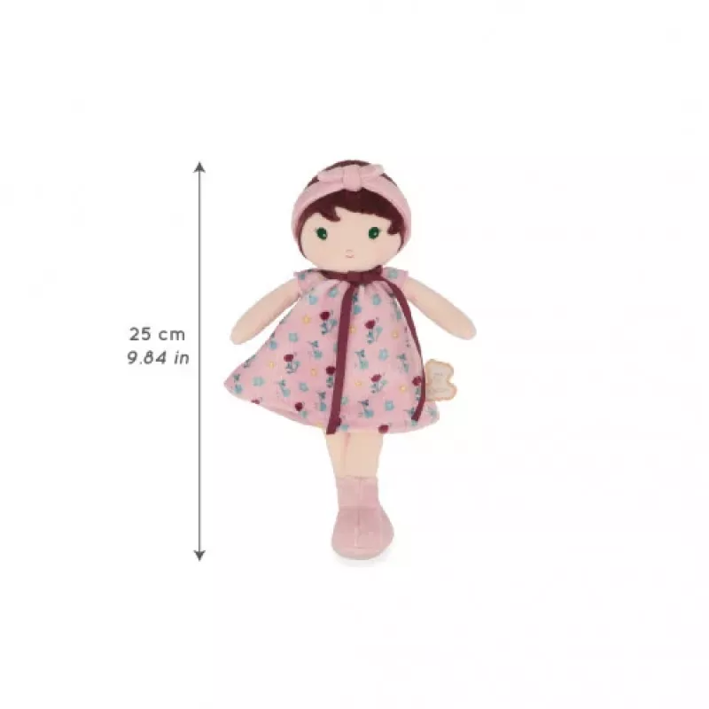 Kaloo Léonie pehmonukke 25 cm lahjalaatikossa - Tendresse Collection