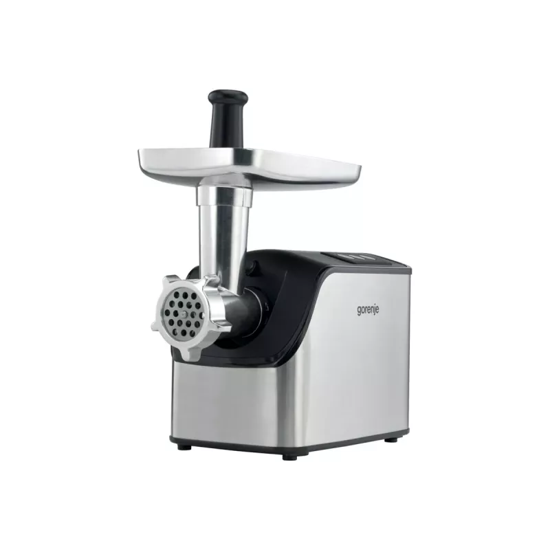 Gorenje MG2202XE lihamylly, ruostumaton teräs/musta, 2200 W, 2,2 kg/min