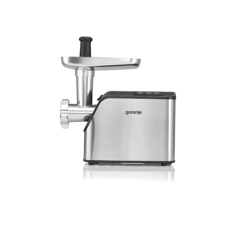 Gorenje MG2202XE lihamylly, ruostumaton teräs/musta, 2200 W, 2,2 kg/min
