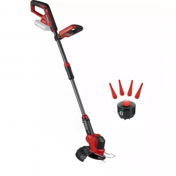 EINHELL Power X-Change akkuruohonleikkuri GE-CT 18/25-1 Li-Solo, 18V (punainen/musta, ilman akkua ja laturia)