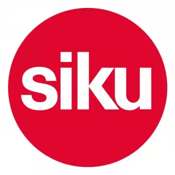 SIKU SUPER VW T6 ruohonleikkurilla
