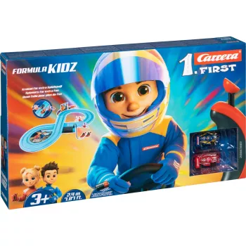 Carrera FIRST Formula Kidz First Cars setti (20063061) - 1:50 mittakaava autorata lapsille