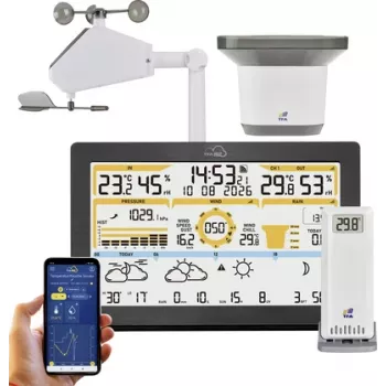 TFA TFA.me 35.8106.01 ID-05 WLAN sääasema musta