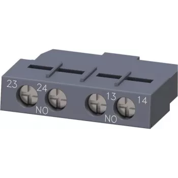 Siemens SIRIUS 3RV2 apukytkinlohko 3RV2901-1F, 1NO+1NC, ruuviliitäntä, poikittaisasennus
