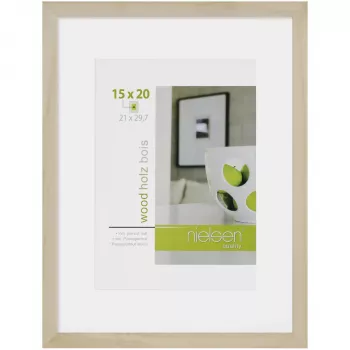 NIELSEN DESIGN Apollon Nature puinen valokuvakehys DIN A4 21x29,7 cm luonnonvärinen