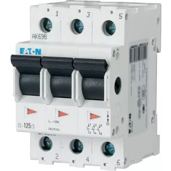EATON IS-40/3 modulaarinen turvakytkin 40A 3-napainen 3M 415V AC