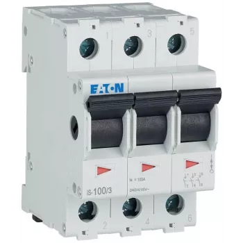 EATON IS-100/3 modulaarinen turvakytkin 100A 3-napainen 415V AC 3 moduulia