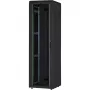 DIGITUS 26U Unique verkkokaappi 600x800mm lasiovi musta