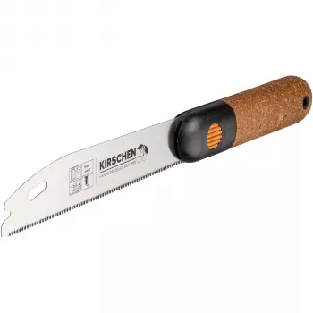 KIRSCHEN minihienohammassaha korkkikahvalla, 150 mm terä