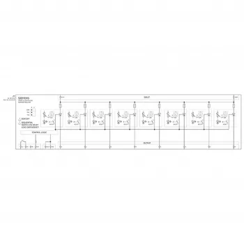 Siemens SITOP SEL1400 selektiivimoduuli DC 24 V/8 x 2,1 A (6EP4438-7EB00-3DX0)