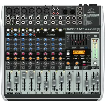 Behringer QX1222USB audiomikseri 16 kanavaa
