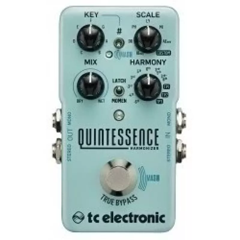 TC Electronic Quintessence Harmony -kitaratehostepedaali MASH-teknologialla