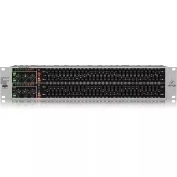 Behringer FBQ3102HD 31-kaistainen dual stereo -graafinen taajuuskorjain FBQ-palautteen tunnistuksella