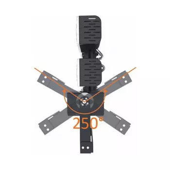 SYNERGY21 LED-kohde-/stadionvalonheitin 1440W IP66 kylmävalkoinen