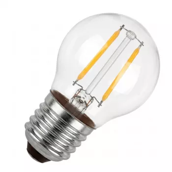 SYNERGY21 LED Retrofit E27 -pisaralamppu G45 lämminvalkoinen 1,5W valosarjoihin