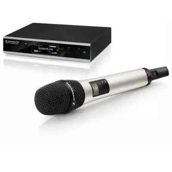 SENNHEISER SL Handheld Set DW-3-EU R, laulusetti, sisältää käsilähettimen + MME 865-1, kiinteän vastaanottimen ja virtalähteen, GA 4, digitaalinen, 1,9 GHz