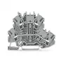 WAGO 2002-2201 TOPJOB S 2-johdin-läpivientiliitin, 2,5 mm², 500 V, harmaa