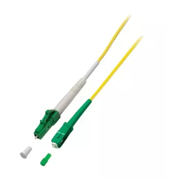 EFB simplex-patch-kaapeli LC/APC-SC/APC OS2 G657A2 3 m LSZH 2 mm keltainen