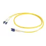 EFB Elektronik duplex-jumpperi LC-LC OS2 litteä twin 3 m keltainen