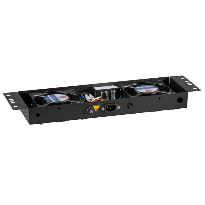EFB-Elektronik BASIC tuuletinmoduuli 2-kertainen, sis. termostaatin, RAL 9005 Plug & Play, seinäkotelolle IP55