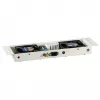 EFB-Elektronik BASIC tuuletinmoduuli 2-kertainen, sis. termostaatin, RAL 9005 Plug & Play, seinäkotelolle IP55