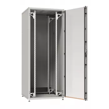 EFB Elektronik PRO verkkokaappi - vaaleanharmaa RAL 7035 - 42HE - 19 tuumaa