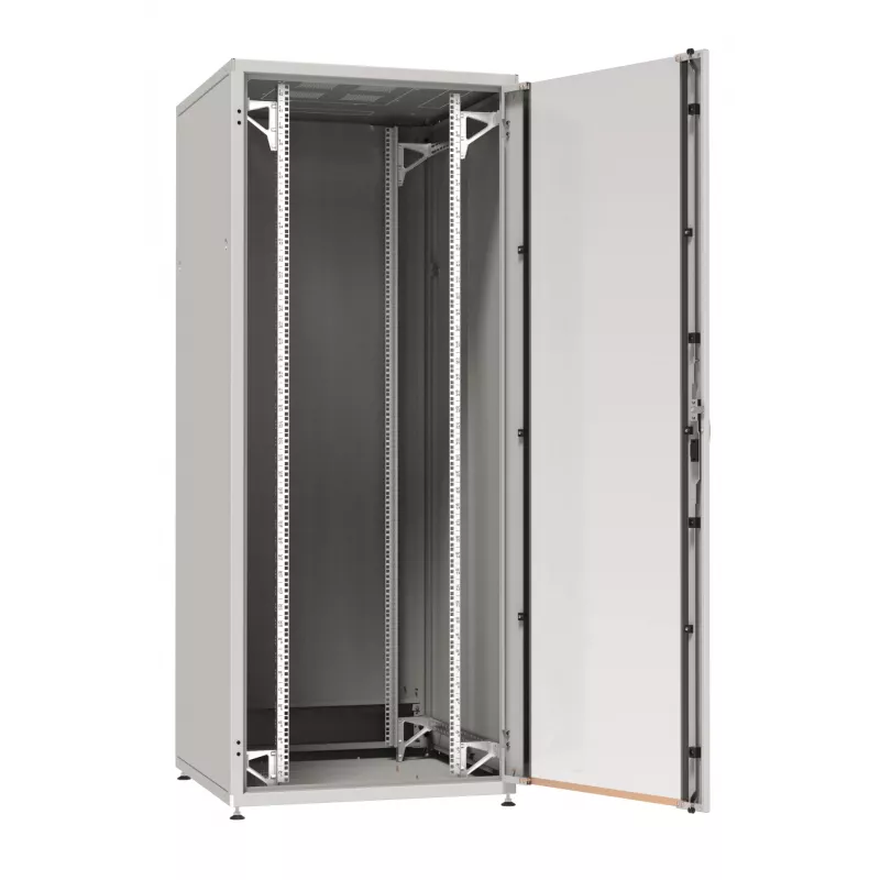 EFB Elektronik PRO verkkokaappi - vaaleanharmaa RAL 7035 - 42HE - 19 tuumaa