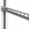 EFB Elektronik C-profiilikisko kaapelinhallintaan, syvyys 800 mm, kuumasinkitty teräs, hopea