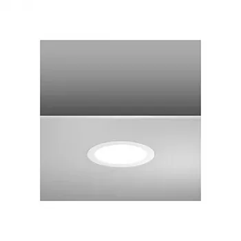 RZB LED Toledo Flat 18W/840 4000K neutraalin valkoinen pinta-asennettava katto-/seinävalaisin IP44 valkoinen
