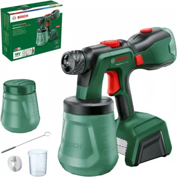 Bosch AdvancedSpray 18V-500 akkukäyttöinen maaliruisku (runko, vihreä, POWER FOR ALL ALLIANCE)