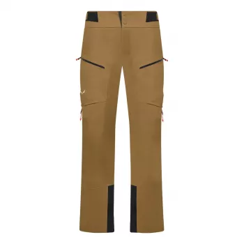 Salewa Sella 3L PTX housut - Golden Brown, koko L
