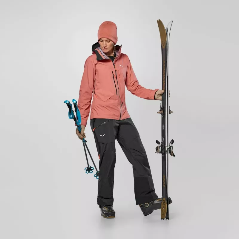 Salewa Sella 3L PTX takki naisten - Desert Pink XS