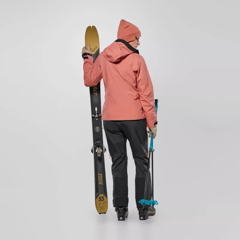 Salewa Sella 3L PTX takki naisten - Desert Pink - koko L