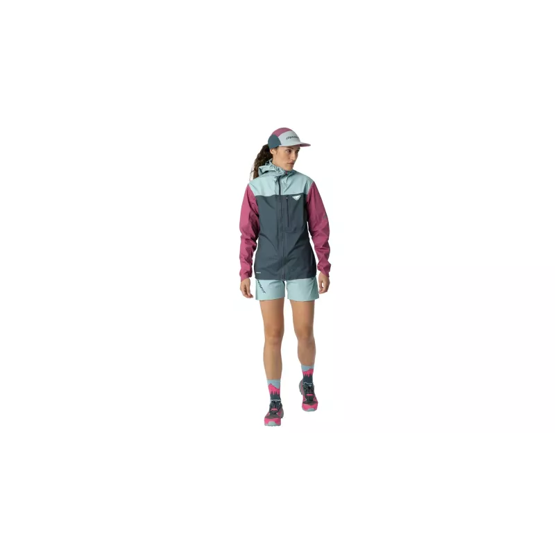 SALEWA Dynafit Traverse 3L takki naisten - Cinder/Cloud Blue, XS