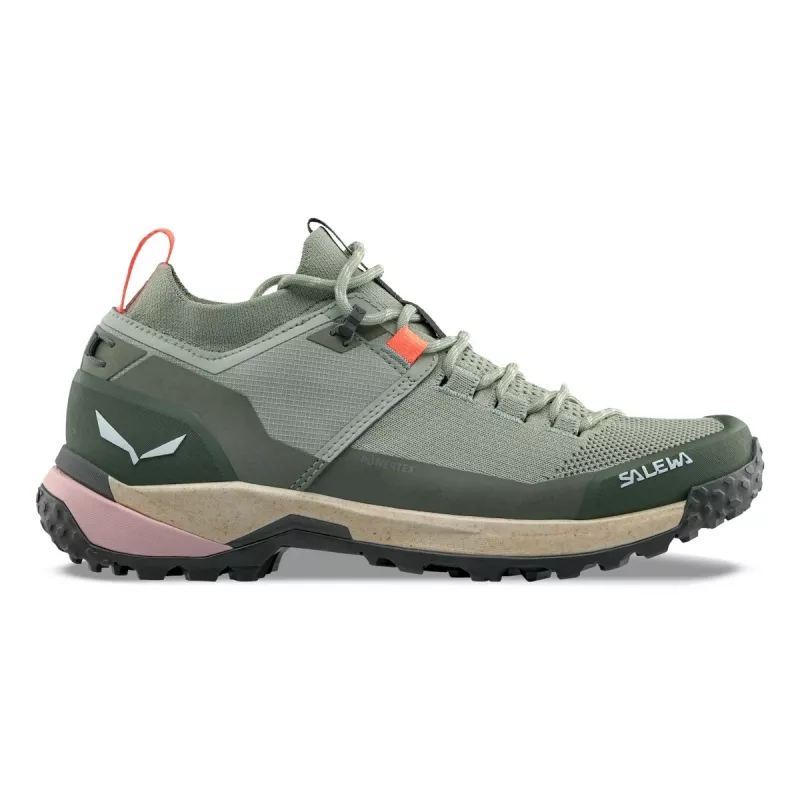 Salewa Puez 2 Knit Ptx naisten vaelluskengät - Shadow/Olive, koko 37